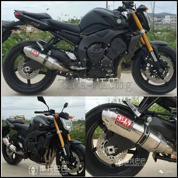 FZ 1 Motociklo Yoshimura dujų Išmetimo Duslintuvo Sistema paslysti ant Artimųjų Vamzdis pabėgti moto Už Yamaha FZ1 Fazer FZ1s FZ1N FZ1000 2006-