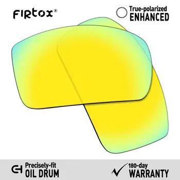 Firtox Tiesa UV400 Poliarizuota Lęšiai Pakeisti-Oakley Naftos Būgno Akiniai nuo saulės (Compatiable Lęšis Tik) - Kelių Spalvų