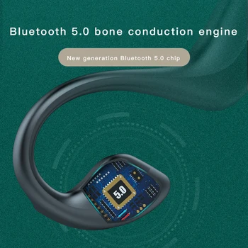G100 Bluetooth 5.1 Ausinės Kaulais Laisvų Rankų Įranga Atspari Vandeniui Belaidžių Ausinių Stereo Sporto Mikrofonas