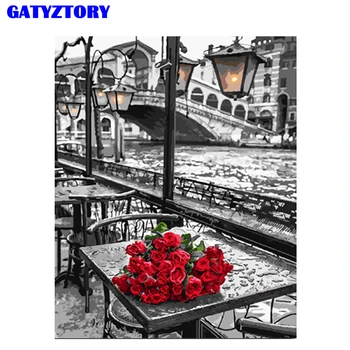 GATYZTORY Frameless Rose 