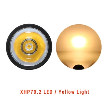 Galingas XHP70.2 LED Nardymo Žibintuvėlį, Fakelą Scuba Kempingas 2in1 Nešiojamų Nardymo žibintuvėlis atsparus Vandeniui XHP70 po vandeniu 100M Fotoblykstės