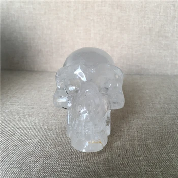 Gamtos cranium turmalinas vaivorykštė kvarco kristalo vestuvių namų puošybai čakrų gydymas Halloween 