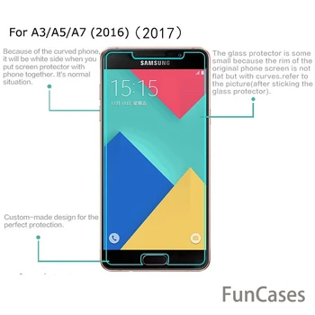 Grūdintas Stiklas Samsung Galaxy A3 A5 A7 2017 J1 J2 j3 skyrius J5 J7 A3 A5 A7 2016 J120 J510 Screen Protector Apsauginė Plėvelė