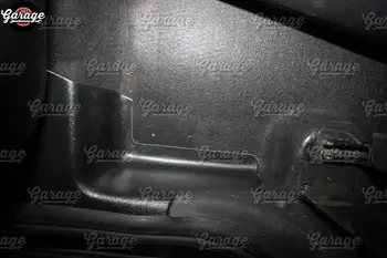 Guard vidinės durų slenksčių už Lada Largus 2011 - ABS plastikas 1 set / 2 vnt priedai apsaugoti kilimų automobilio salono liejimo