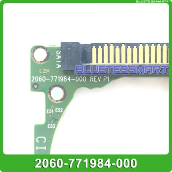 HDD PCB logika valdybos spausdintinių plokščių 2060-771984-000 REV P1 (WD 2.5 SATA SSHD WD10S12X kietajame diske remonto, duomenų atkūrimo
