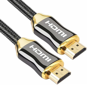 HDMI Kabelis, HDMI Į HDMI 1.4 Kabelis, Laidas 3m 5m 7.5 m, 10m, 15m 20m Ethernet 24K Aukso Padengtą Kištukas 3D 1080P Dėl Projektorius, TV BOX