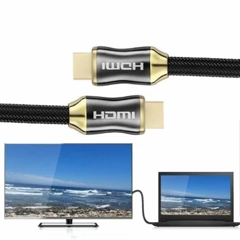 HDMI Kabelis, HDMI Į HDMI 1.4 Kabelis, Laidas 3m 5m 7.5 m, 10m, 15m 20m Ethernet 24K Aukso Padengtą Kištukas 3D 1080P Dėl Projektorius, TV BOX