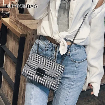 HJPHOEBAG Mažos rankinės PU odos krepšys sankabos krepšys dizaineris mini pečių maišą ponios rankinėje bolsa feminina YC158