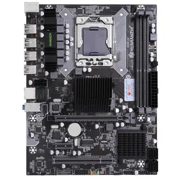 HUANANZHI X58 LGA1366 plokštę su CPU Intel Xeon X5675 3.06 GHz aušintuvas RAM 32G(2*16G) REG ECC vaizdo plokštė GTX750Ti 2GD5