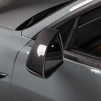 Heenvn Model3 Automobilio Šoninis Veidrodis Padengti Tesla Model 3 Priedai Veidrodis Padengti ABS Anglies Pluošto Tesla Model Tris 2020 Naujas