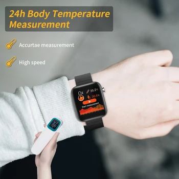 HopoFit T68 Smart Watch Vyrų Smartwatch Laikrodžiai Sporto Slėgio Smart Žiūrėti Vandeniui Smart Watch Prekės Ženklo 