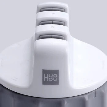 Huohou Mini Peilis Drožtukas Viena ranka Galandimo Super Siurbimo Virtuvės Drožtukas ABS Medžiagos Priemonė Namų Virtuvė