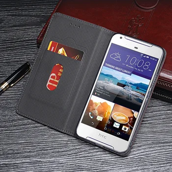 IDEWEI Už HTC Desire, 628 Padengti Prabangus Odinis Flip Case For HTC 626 Apsauginis Telefono dėklas Retro Galinį Dangtelį