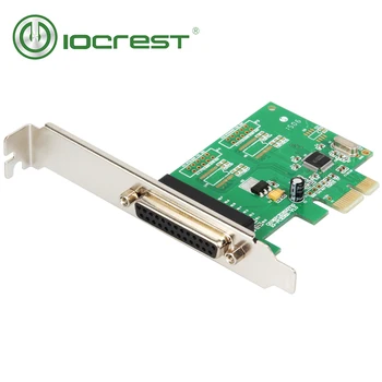 IOCREST PCI-Express 1 portas DB25 Lygiagrečiai Printer Port (LPT1) pcie I/O Controller Card su Žemo profilio laikiklis wch382 lustas