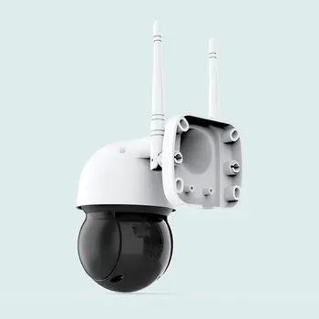 IP Kamera WiFi ES Sferinis Lauko 360 Laipsnių Onvif H. 265 Belaidė Stebėjimo Kamera