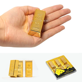 Imituojamas Plytų Reklamos Projektai Aukso Baras, Šaldytuvas Stick Kūrybos Aukso Magnetas Prilimpa Charakteristika Namų Puošybai Aukso