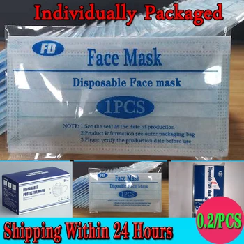Individualiai Pakuotėje mascarillas 3 sluoksnių vienkartinės Kaukės veido kaukė 10 vnt maišuose masque mondkapjes kaukė lavable masque filtre
