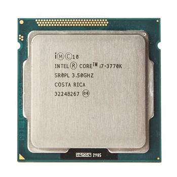Intel i7 3770K Quad Core LGA 1155 3.5 GHz, 8MB Cache, Su HD Grafika 4000 TDP 77W Desktop CPU i7-3770K