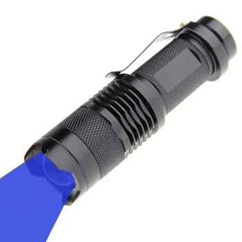 Itin Ryškus Nešiojamas Žibintuvėlis Q5 LED Žibintuvėlis Reguliuojamas Dėmesio Raudonos, Žalios ir Mėlynos Šviesos Akių Apsauga Lempos Žvejybos, Medžioklės Šviesos