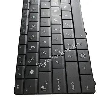JAV Klaviatūros Asus A53 A53T X53 X53B X53C X53T X73 N73 K73 K73T A53U X53Z X53BR X53E A53U A73TA A73TK Juodos spalvos nešiojamojo kompiuterio klaviatūra