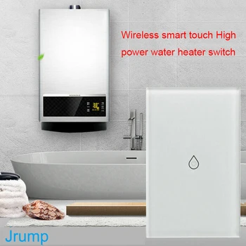 JAV standarto Wifi Katilo Smart Switch Vandens Šildytuvo Jungiklis Balso Nuotolinio Valdymo Touch Panel Laikmatis Lauko Darbai alexa 