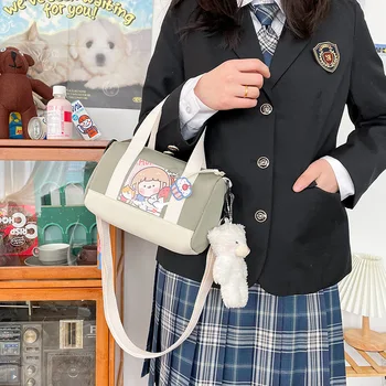 Japonų Stiliaus High School Girl Maišą Nailono Krepšys Ulzzang Harajuku Crossbody Krepšiai Moterims Krepšys Petį Krepšys Moterims Bolsa