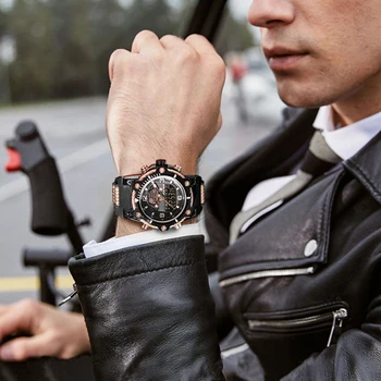 KADEMAN Vyrų Watchs Storio Atveju Karinės Sporto Prabanga 3ATM Dual Judėjimo LED Laikrodį Atsitiktinis Vyras Gumos Laikrodis Relogio Masculino