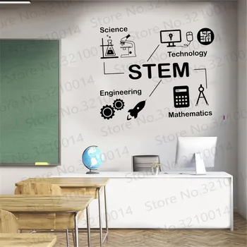 KAMIENINIŲ Sienos Lipdukas Matematikos Plakatas Pasirašyti Mokslo Vinilo Lipdukas Klasėje Sienos Meno Freskomis Šiuolaikinių Namų Interjero Dizaino vaikų Darželio PW699
