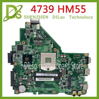 KEFU DA0ZQHMB6C0 Plokštę Acer aspire 4339 4739 Nešiojamas Plokštė Bandymo HM55 DDR3 originalus Mainboard