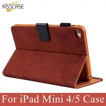 KISSCASE iPad 4 Case Cover For iPad Mini 5 Funda 360 Laipsnių Besisukantis Smart Coque iPad mini 5 mini4 Rubisafe Prabanga Etui