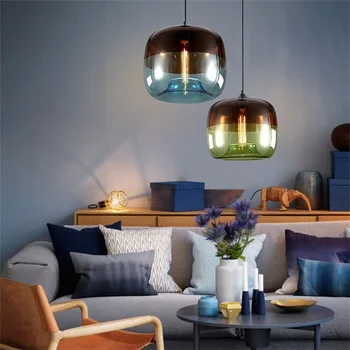 Kabo lubų lempos medienos miegamojo restoranas Namų Puošybai E27 Šviesos Šviestuvas kabo lempa luminaria pendente