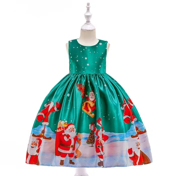 Kalėdų Mergaičių Suknelė Animacinių Filmų Cosplay Snaigės Princesė Suknelės Mergaitėms Kalėdų Anniversaire Kostiumas Suknelė Suknelės, Šaliai