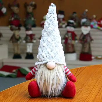 Kalėdų Rankų Darbo Švedų Įdaryti Žaislas Santa Lėlės Gnome Skandinavijos Tomte Šiaurės Nykštukas Elf Kalėdos Dekoro Ir Namų Puošybos Santa