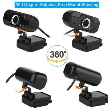 Kamera 1080p web cam USB web kamera su mikrofonu kameros žiniatinklio PC usb kamera, kamera full hd 1080p kamera 4k