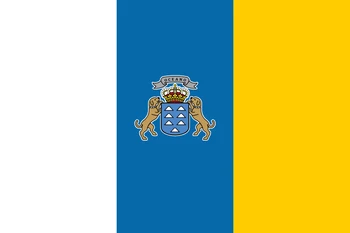 Kanarų Salos, Ispanija ispanijos Vėliava 3ft x 5ft Poliesteris Reklama Plaukioja 150* 90 cm Užsakymą vėliavos lauko