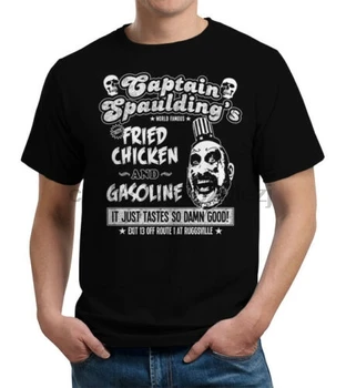 Kapitonas Spaulding lavonų namas 1000 T shirt dovana
