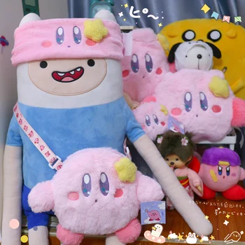 Kawaii Kirby Maišelį Pliušinis Maišelį Žaislai, Pliušas Futbolo Žvaigždė Pečių Maišą Rankinėje Japonijos Pečių Maišą Gražių Gimtadienio Dovanos Mergaitėms