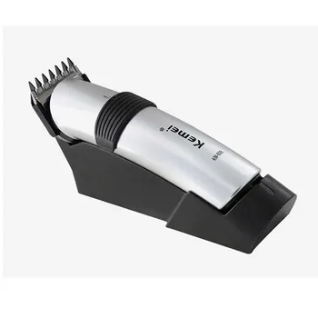 Kemei plaukų žoliapjovės KM-609 Profesionali įkraunama plaukų clipper mažesne mašina barzda žoliapjovės namų clipper