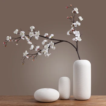 Keramikos Vaza Apdailos šiuolaikinės paprastas Japonų Zen stiliaus gėlių džiovinimo įtaisas Arbatos House Viešbučio kambarį veranda apdaila