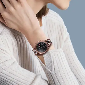Kieto Nerūdijančio Plieno Watchband Samsung Galaxy Žiūrėti 3 41mm 45mm Juosta Watch3 Pakeitimo Dirželis Mystic Bronzos Juoda, Sidabro