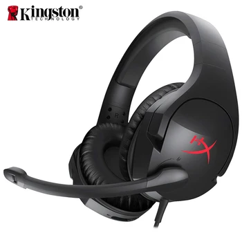 Kingston HyperX Debesis Auriculares Žaidimų Ausinės Su mikrofonu Profesinės esport ausines AMP7.1 Virtual Surround Sound