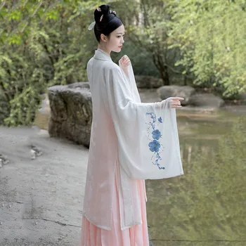 Kinijos Liaudies Šokių Drabužių Nustatyti Tang Dinastijos Princesė Cosplay Etape Dėvėti Azijos Tradicinių Hanfu Kostiumai Moterims Pasakų Suknelė