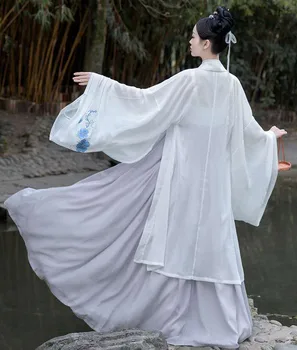 Kinijos Liaudies Šokių Drabužių Nustatyti Tang Dinastijos Princesė Cosplay Etape Dėvėti Azijos Tradicinių Hanfu Kostiumai Moterims Pasakų Suknelė