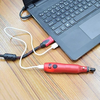 Kintamo Greičio Mini Šlifuoklis Nustatyti USB Įkrovimo Elektros audra Graviravimas Pen Rotaciniai Įrankiai Rinkinys, skirtas Poliruoti Drožyba