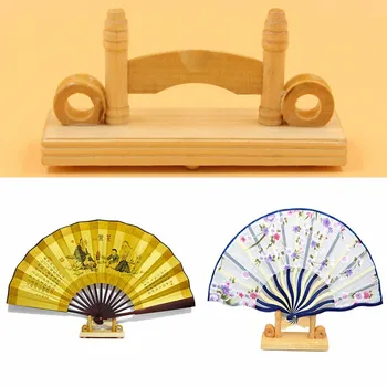 Kinų stiliaus Japonų Lankstymo Popieriaus Ventiliatorius Laikiklis Bazės, Mados Namų Biuro Stalas Vidaus Apdaila