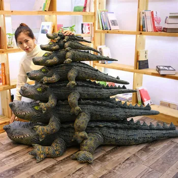 Klaidingą Modeliavimas Didelis Krokodilas Lėlės Pliušinis Žaislas Gimtadienio Dovana Įdaryti Žaislai Krokodilas