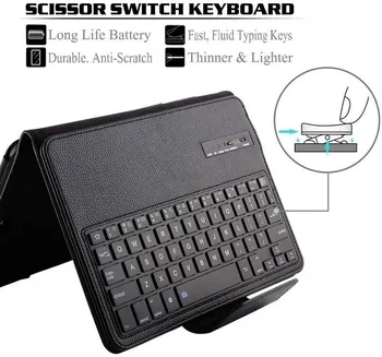 Klaviatūra Samsung Galaxy Tab 10.5 2018 Modelis SM-T590 SM-T595 Nuimamas Wireless Keyboard Cover Tab 10.1 8