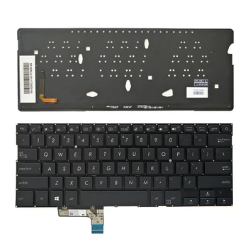 Klaviatūra su foniniu apšvietimu UX331 Pakeisti klaviatūras ASUS zenbook UX331FN UX331U UX 331 JT FA JAV anglų juoda nešiojamas Varžtas nustatyti pardavimas