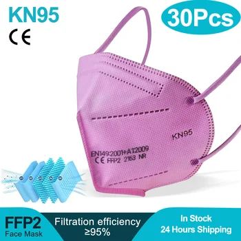 Kn95 Kaukė ffp2 CE Veido kaukė mascarillas ffp2reutilizable 5 sluoksnių 95% filtro saugos daugkartinio naudojimo apsauginės kaukės greitas pristatymas