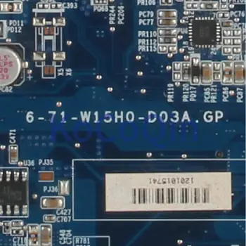 KoCoQin Nešiojamojo kompiuterio motininė plokštė, Skirta Hasee W170HR Mainboard 6-71-W15H0-D03A-GP HM65 N12E-GE-A1 DDR3